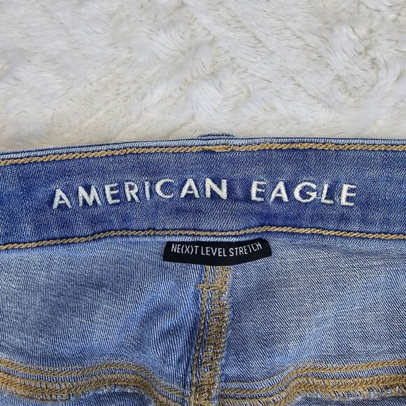 American Eagle Next Level Stretch Super Hi-Rise Jegging Women's Size 16 - Picture 3 of 13